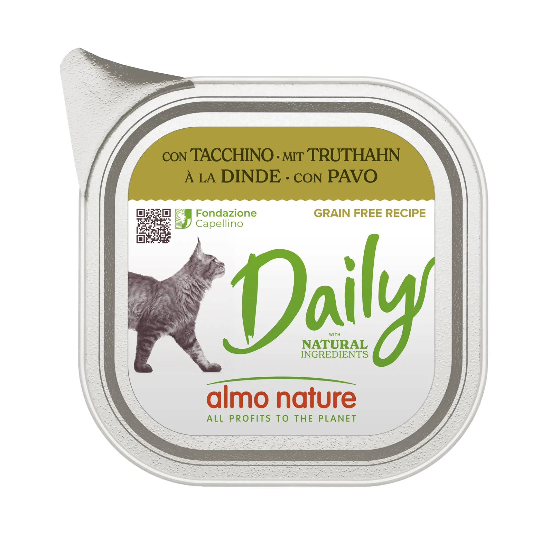 Almo Nature Daily Menu Cibo per Gatti - Vaschetta
