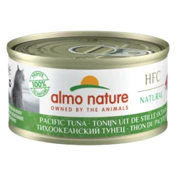 Almo Nature HFC 70 Natural Cibo per Gatti - Lattina - Tonno dell'Oceano Pacifico