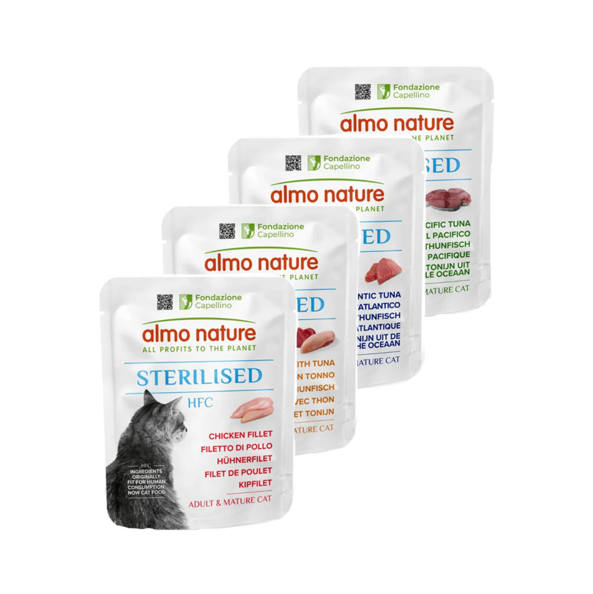 Almo Nature HFC Sterilised - Busta - Cibo per gatti