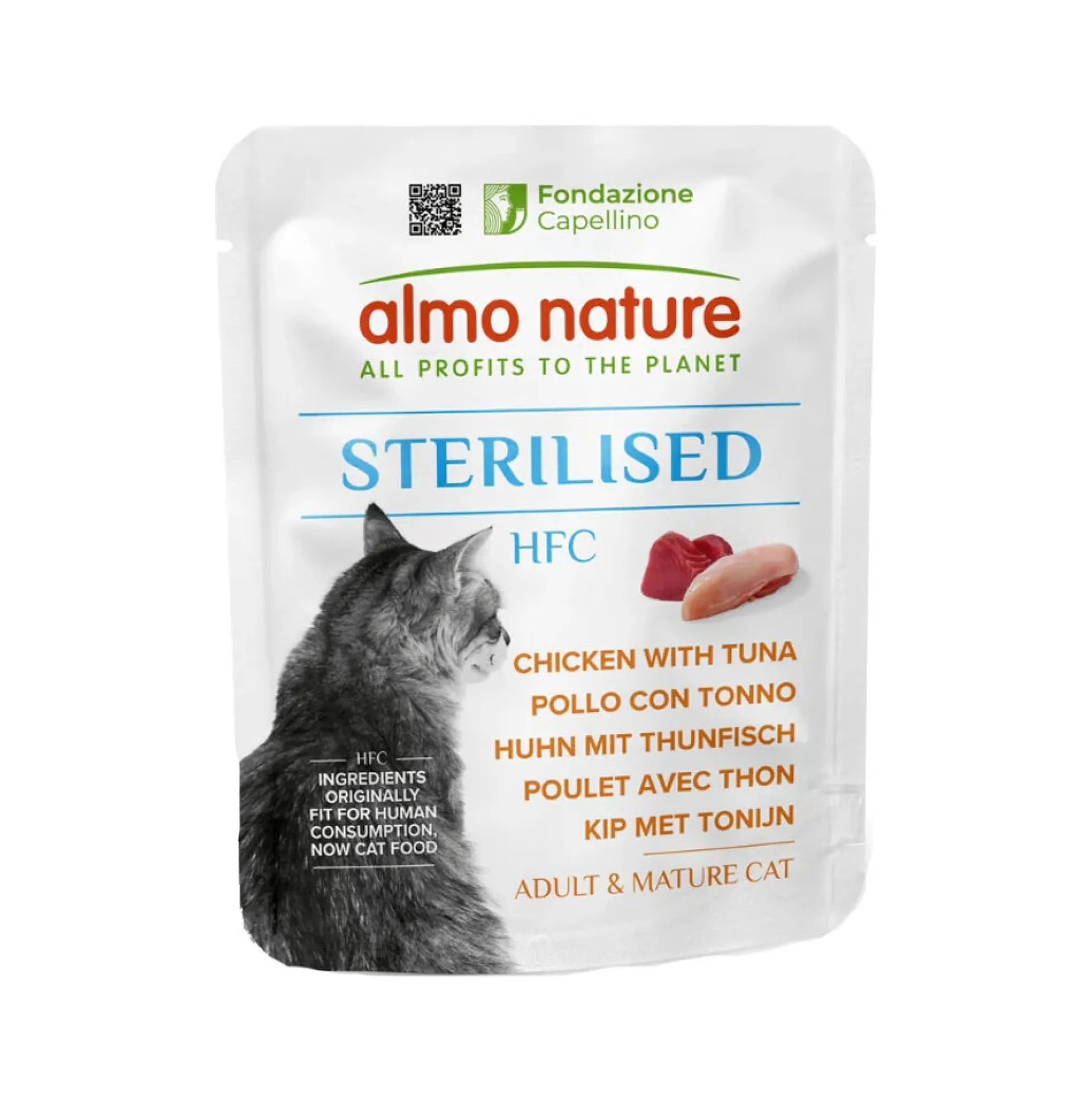 Almo Nature HFC Sterilised - Busta - Cibo per gatti