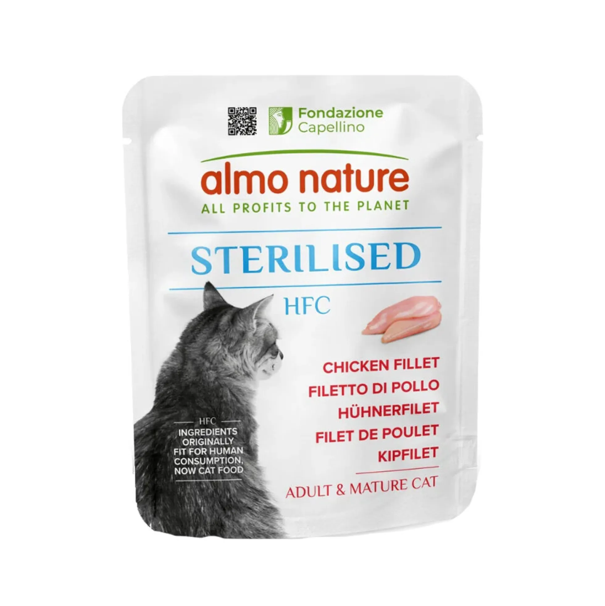 Almo Nature HFC Sterilised - Busta - Cibo per gatti