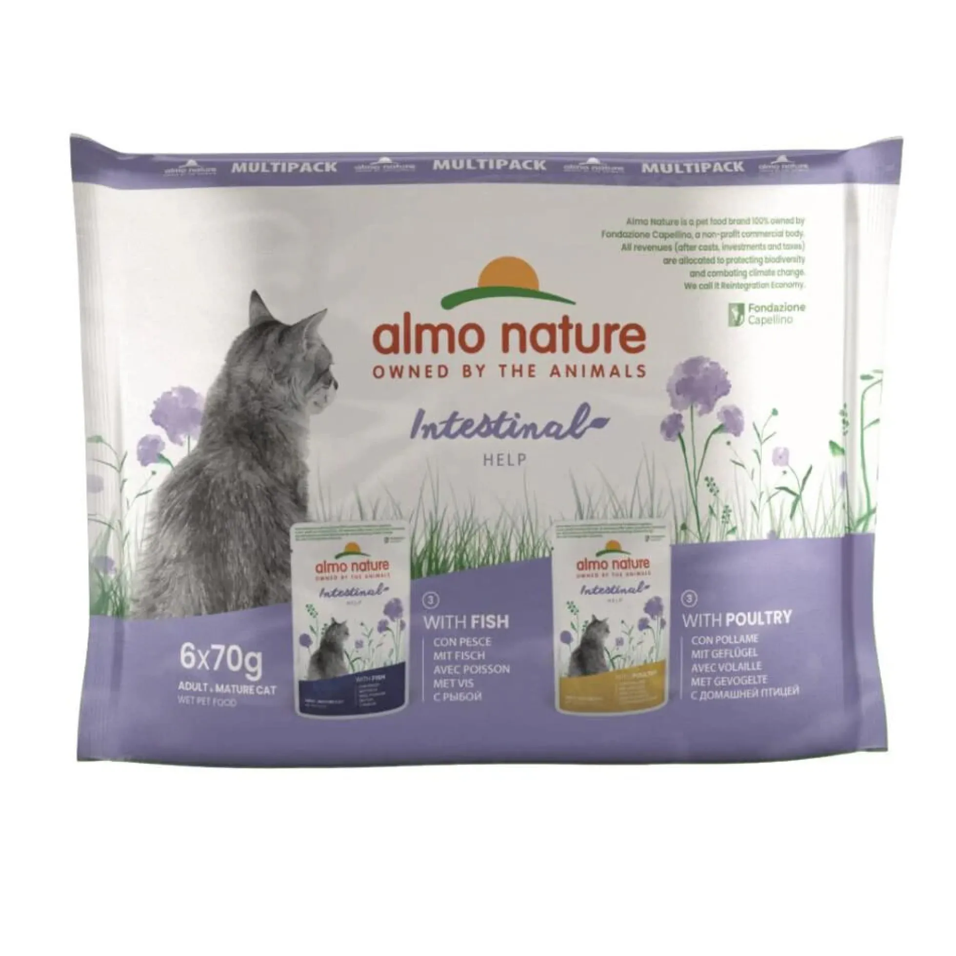 Almo Nature Intestinal Help - Busta - Cibo per Gatti