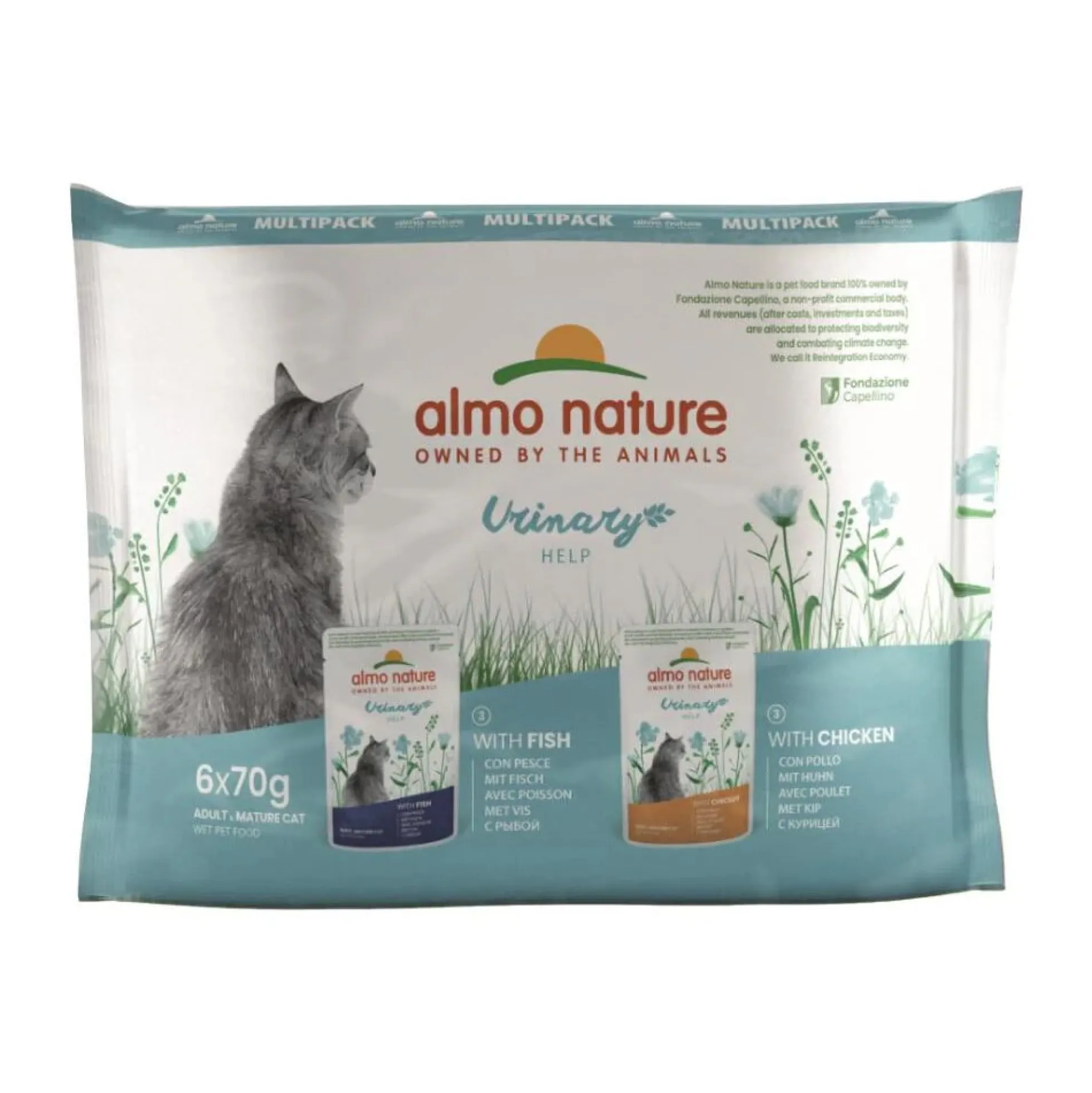 Almo Nature Urinary Help - Busta - Cibo per Gatti