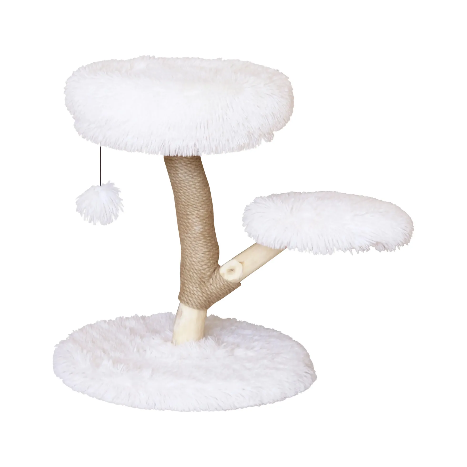 Animal Boulevard Cat Tree Alaska con Seduta e Cestino