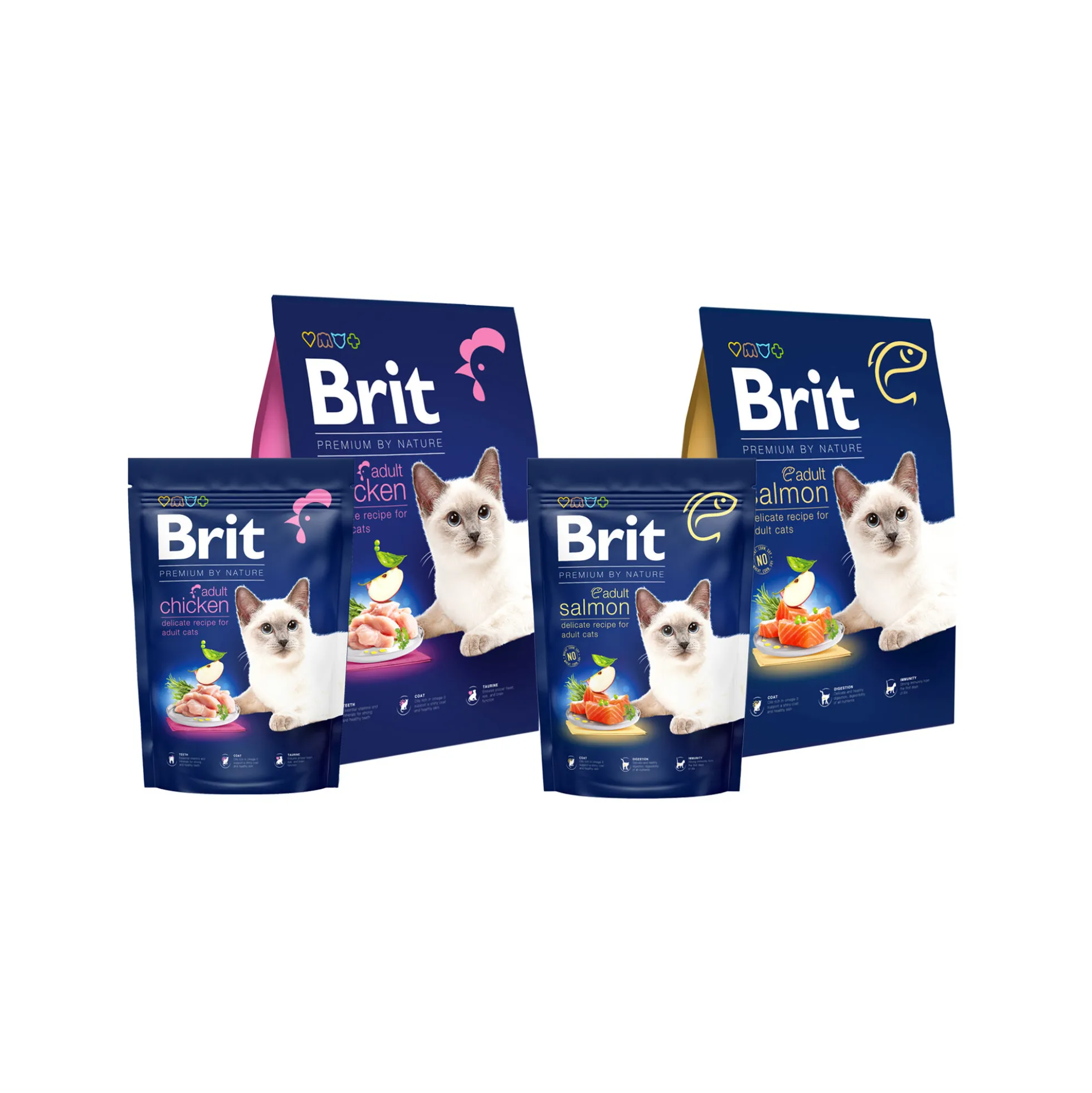Brit Premium by Nature Gatto Adult
