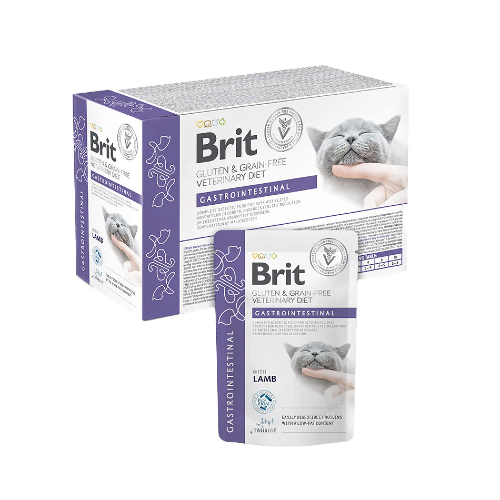Brit Veterinary Diet Cat - Grain free - Gastrointestinal - Pouch