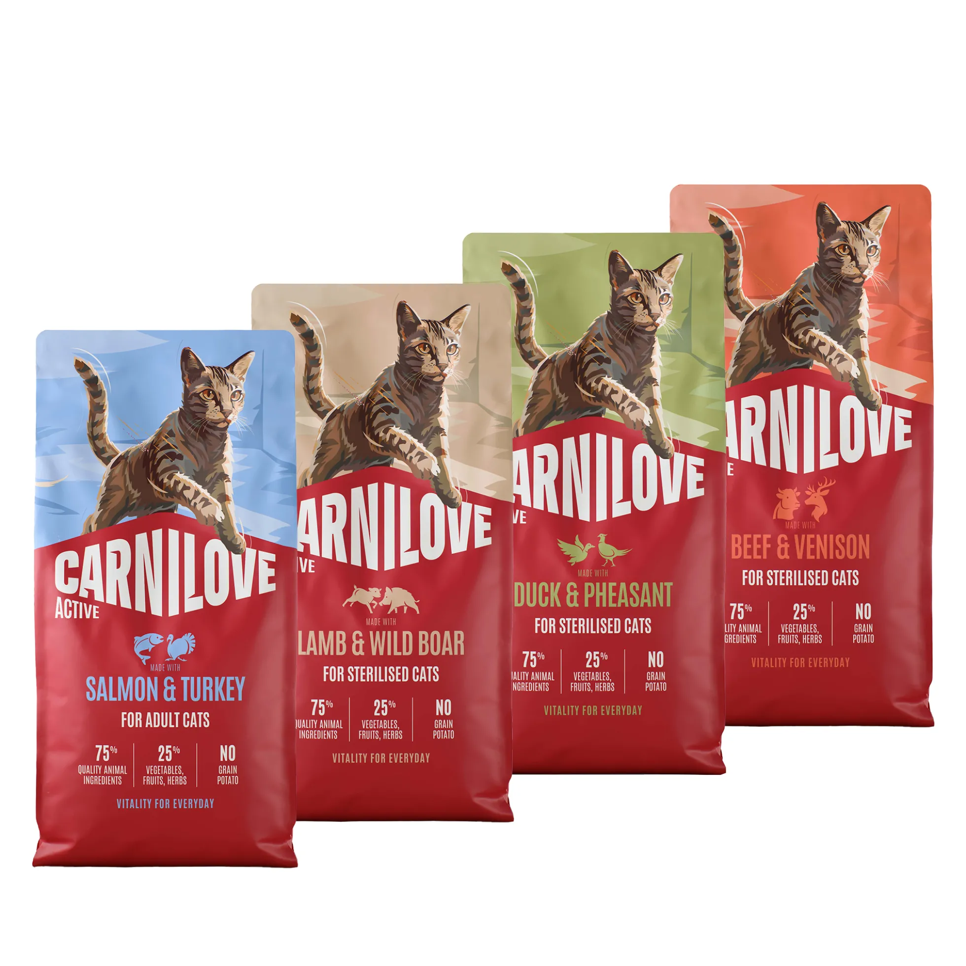 Carnilove Active Sterilised Adult All Breeds Cibo per gatti