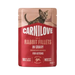 Carnilove Pouch Gravy All Breeds Kitten Cibo per Gatti