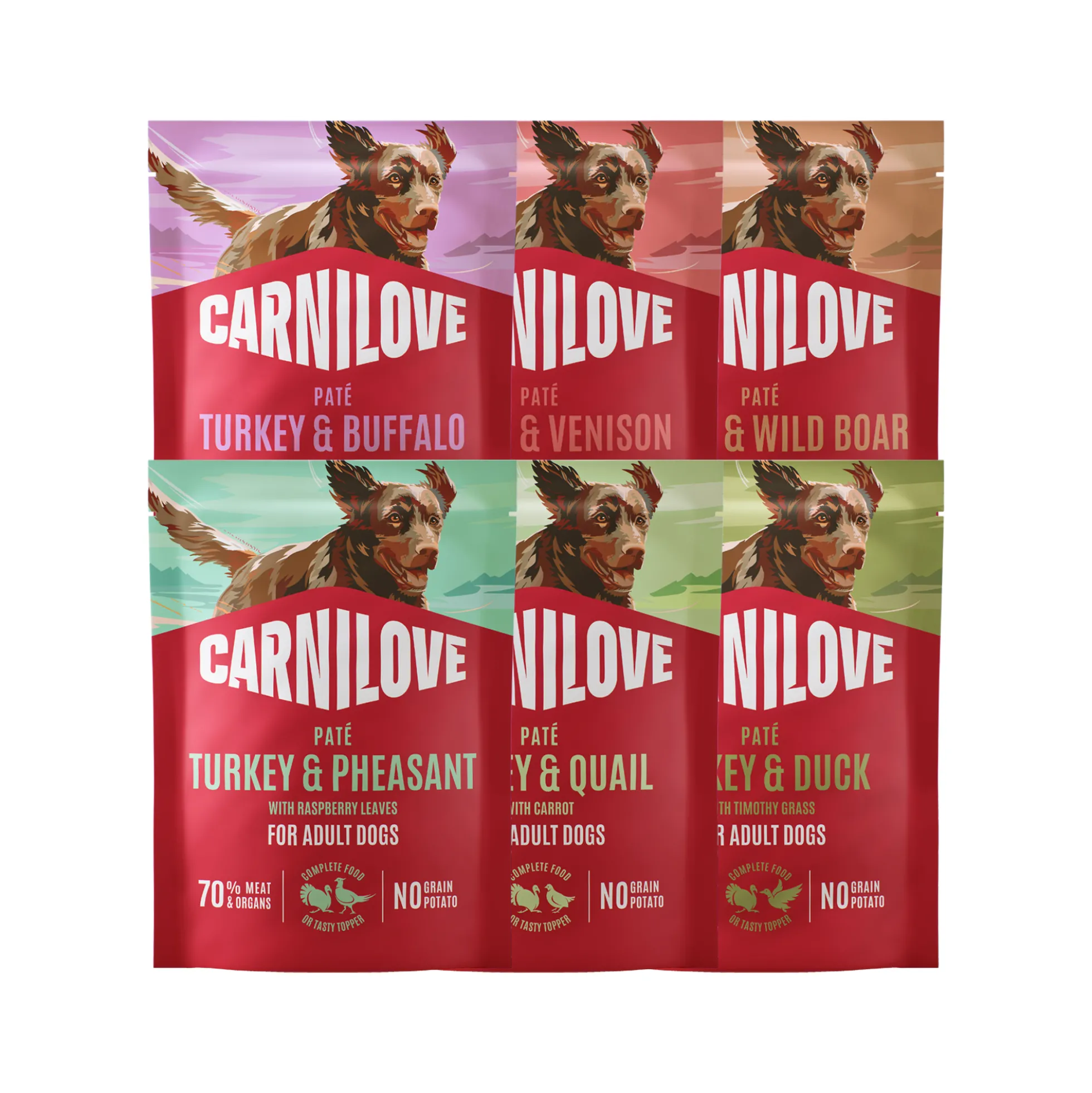 Carnilove Pouch Paté All Breeds Adult Cibo per Cani