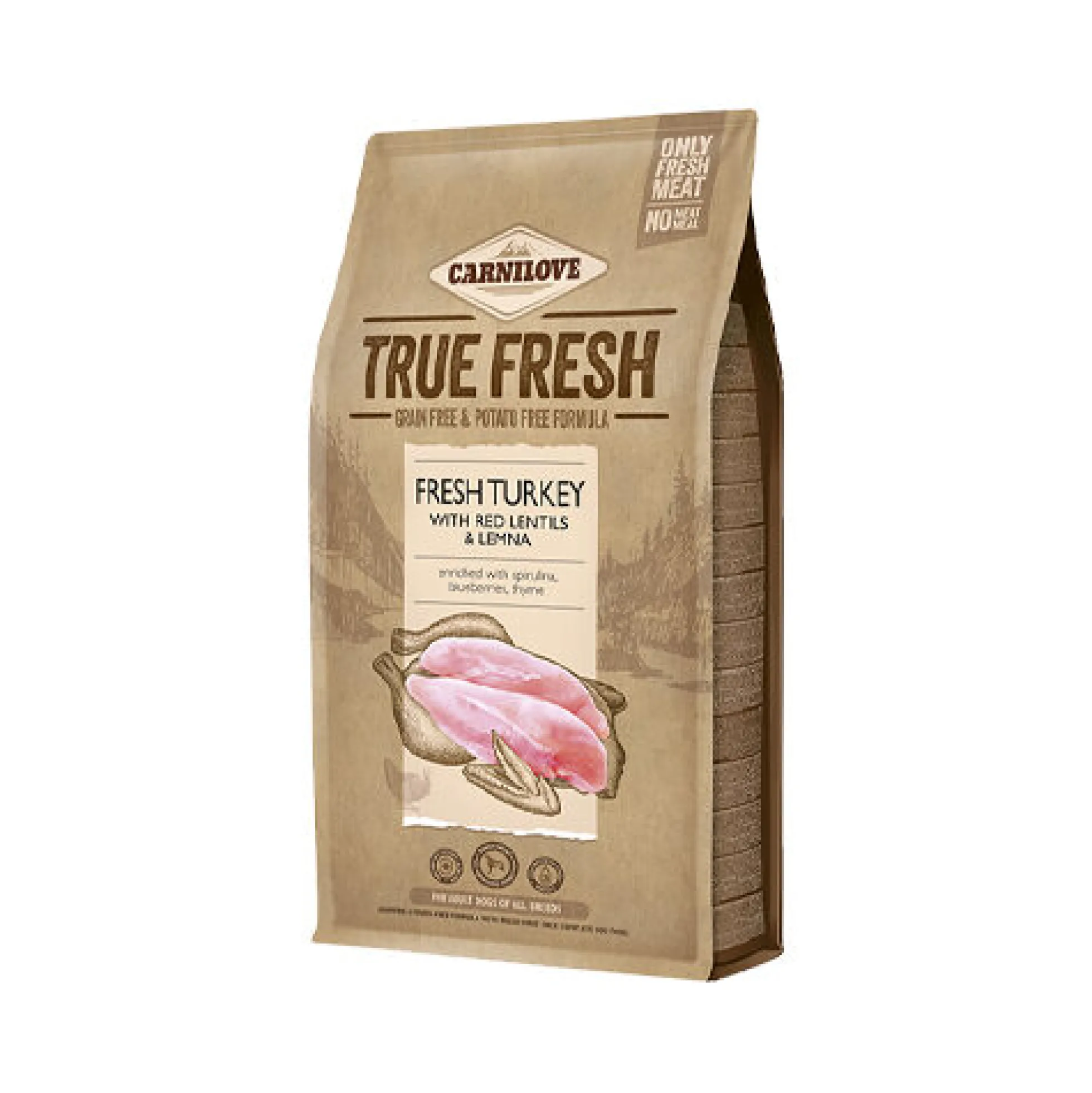 Carnilove True Fresh All Breeds Cibo Secco per Cani Adulti
