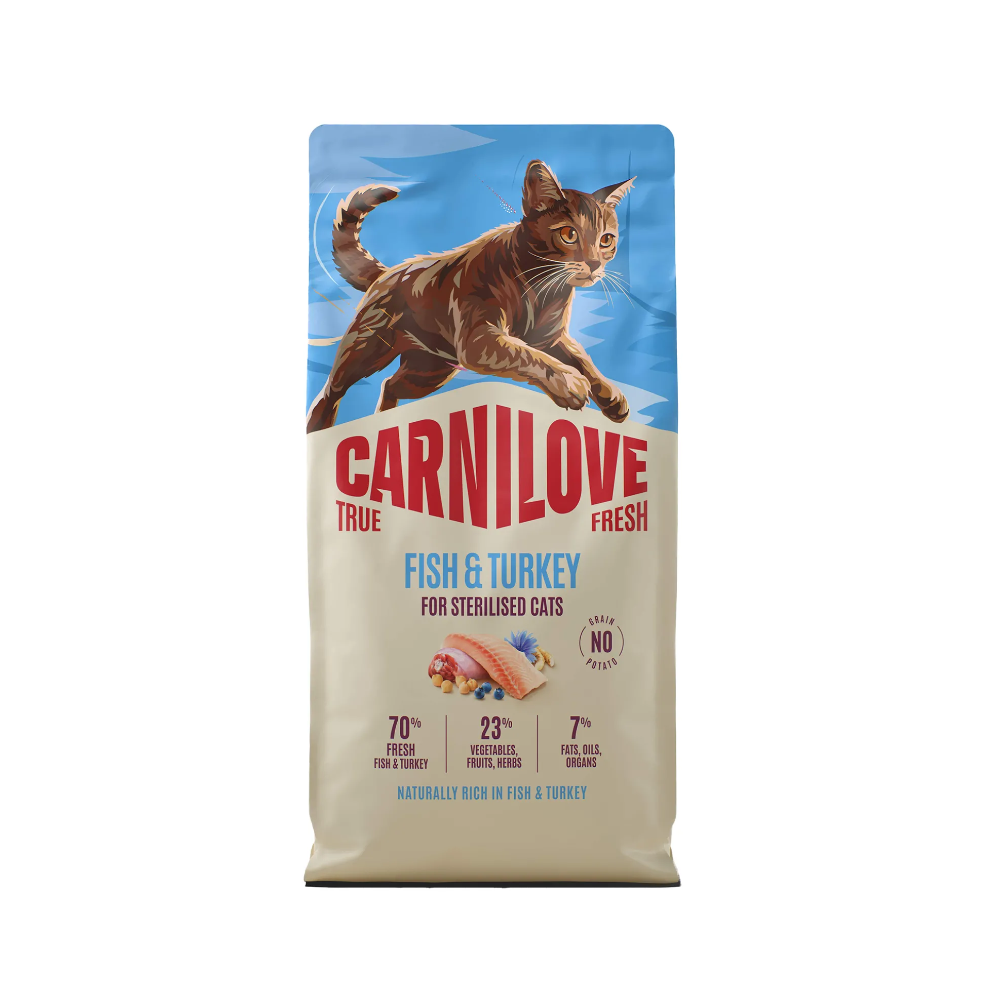 Carnilove True Fresh Sterilised Adult All Breeds Cibo per Gatti