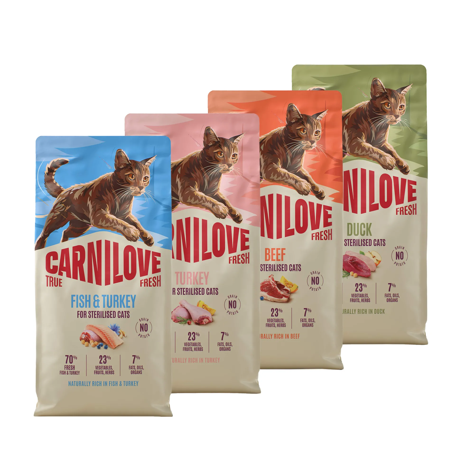 Carnilove True Fresh Sterilised Adult All Breeds Cibo per Gatti