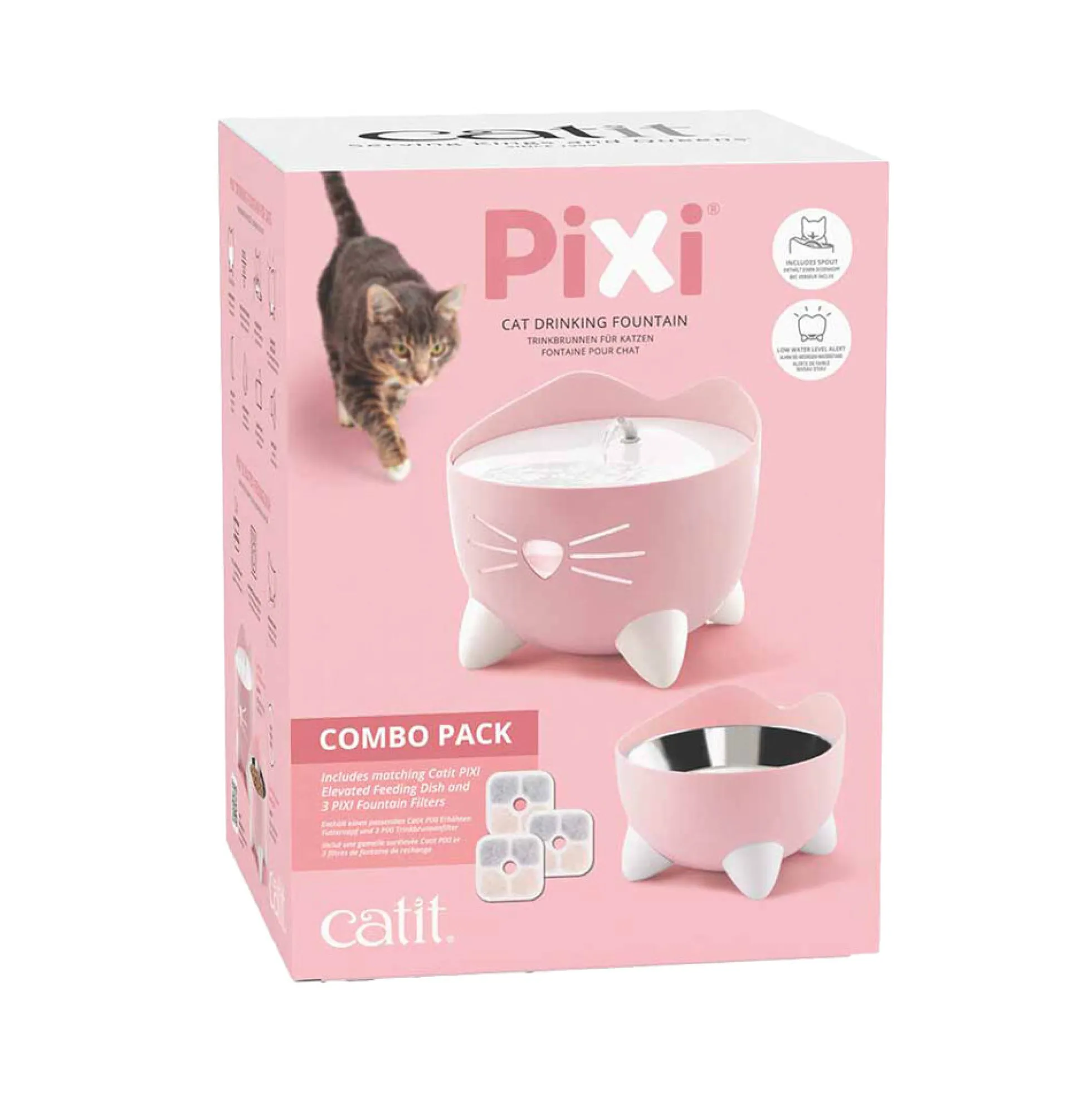 Catit PIXI Fontana per l'acqua Combo Kit