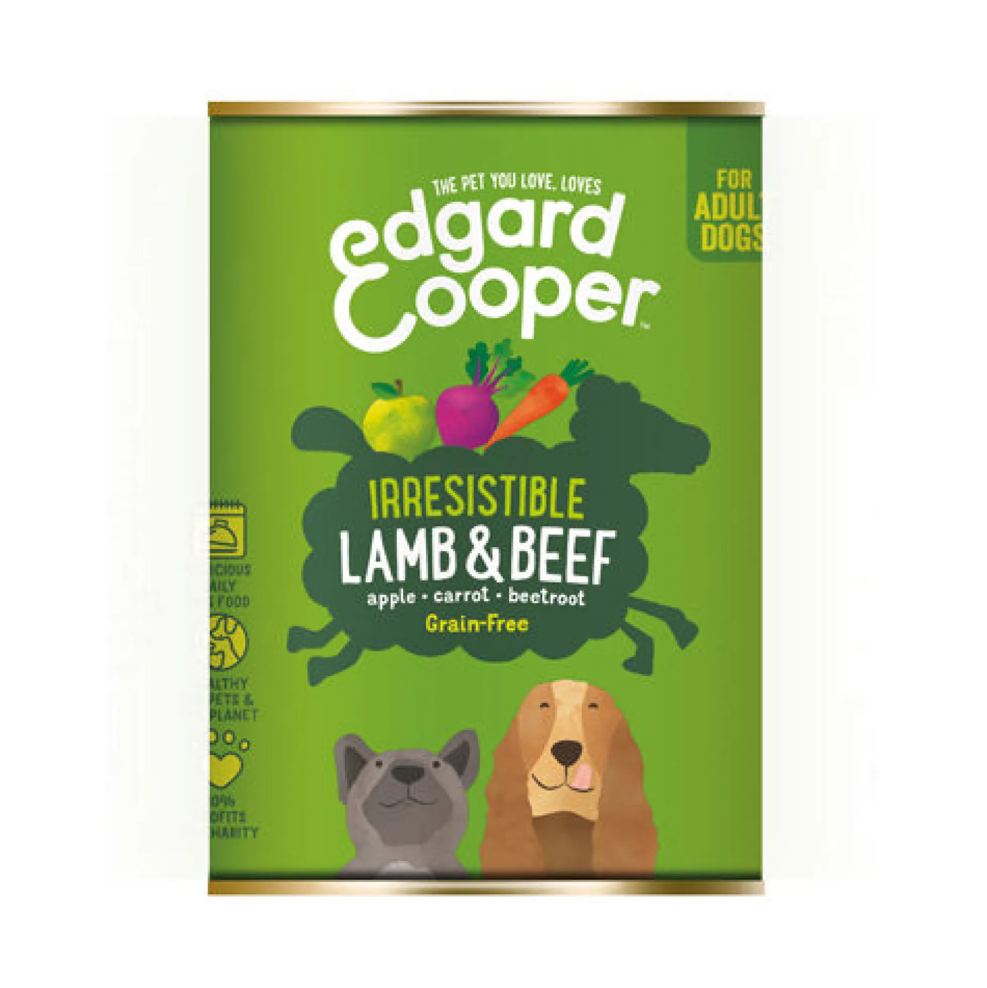 Edgard & Cooper Adult - Agnello e Manzo - Lattina