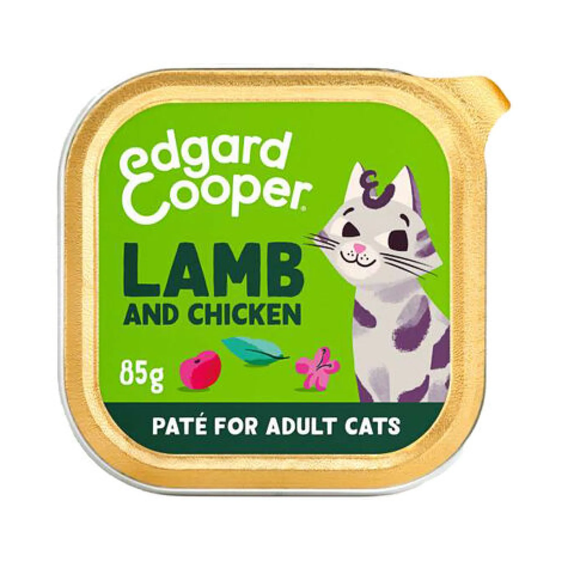 Edgard & Cooper Adult Cat - Agnello e Pollo Ruspante - Paté