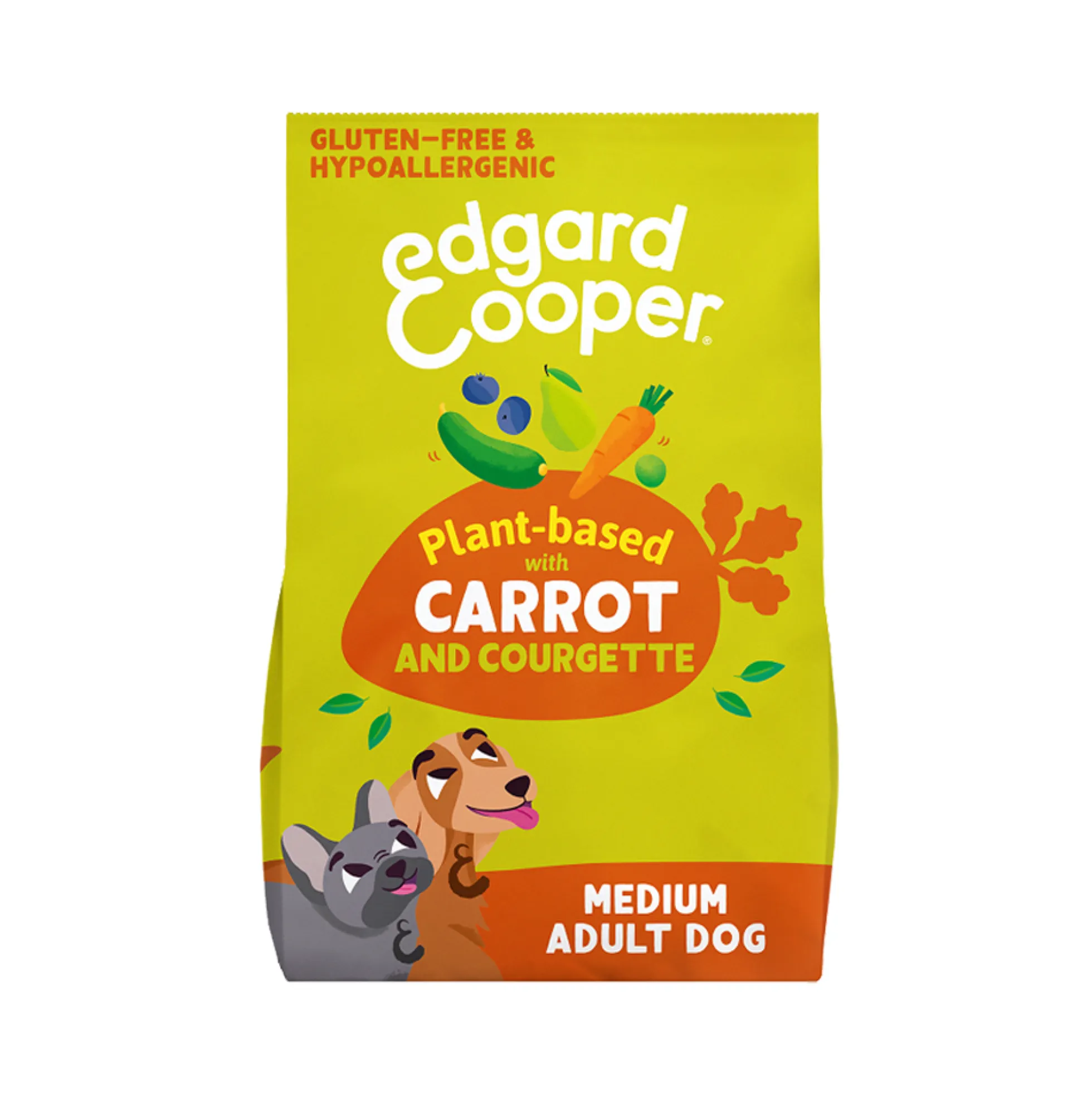 Edgard & Cooper Adult Plant Based Cibo per Cani - Carota e Zucchina