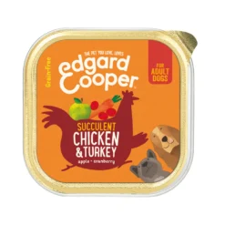 Edgard & Cooper Adult - Pollo e Tacchino - Vaschetta