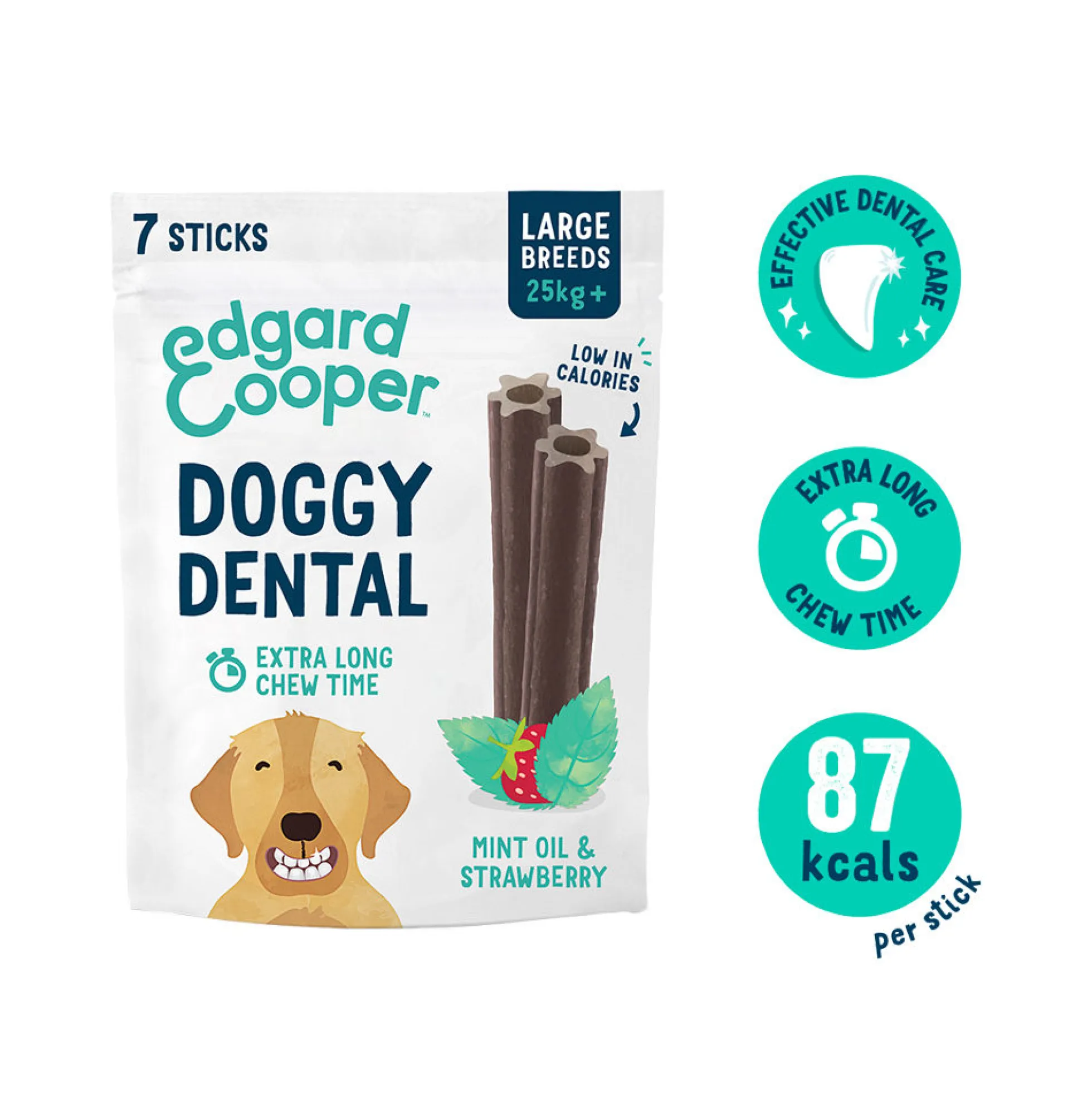 Edgard & Cooper Doggy Dental - Menta e Fragola