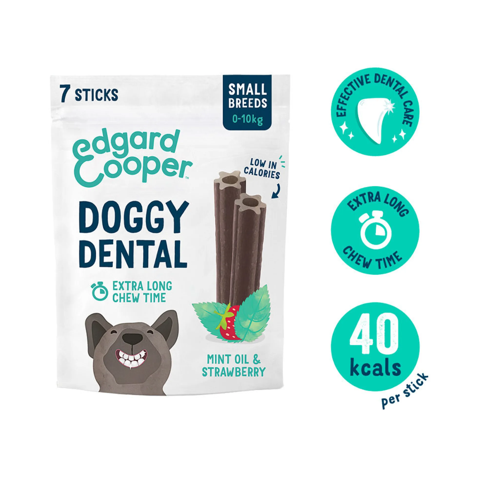 Edgard & Cooper Doggy Dental - Menta e Fragola