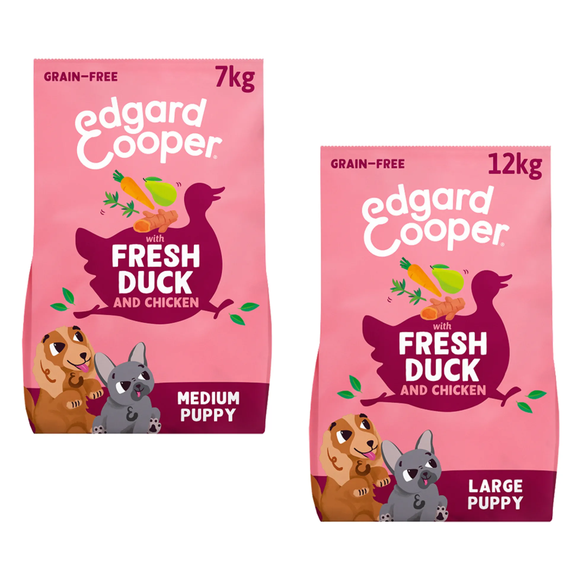 Edgard & Cooper Puppy - Anatra e Pollo