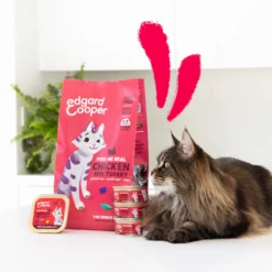 Edgard & Cooper Senior Cat - Pollo e Tacchino Ruspanti - Crocchette