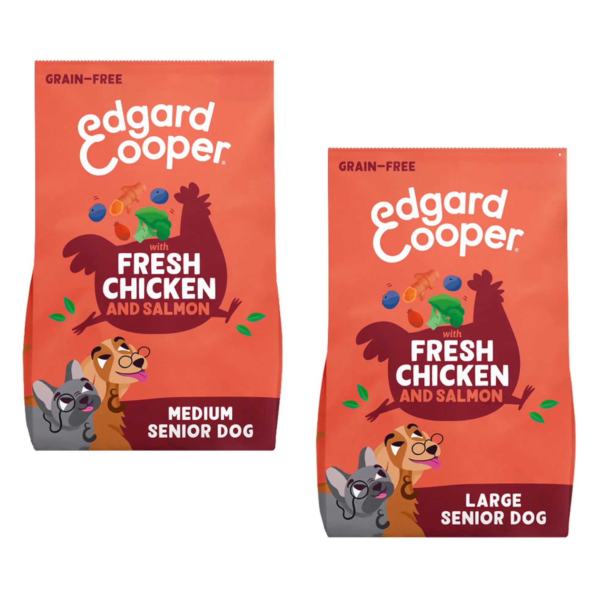 Edgard & Cooper Senior - Pollo & Salmone