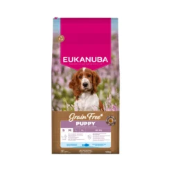 Eukanuba Dog Puppy Small/Medium Grainfree Cibo per Cani