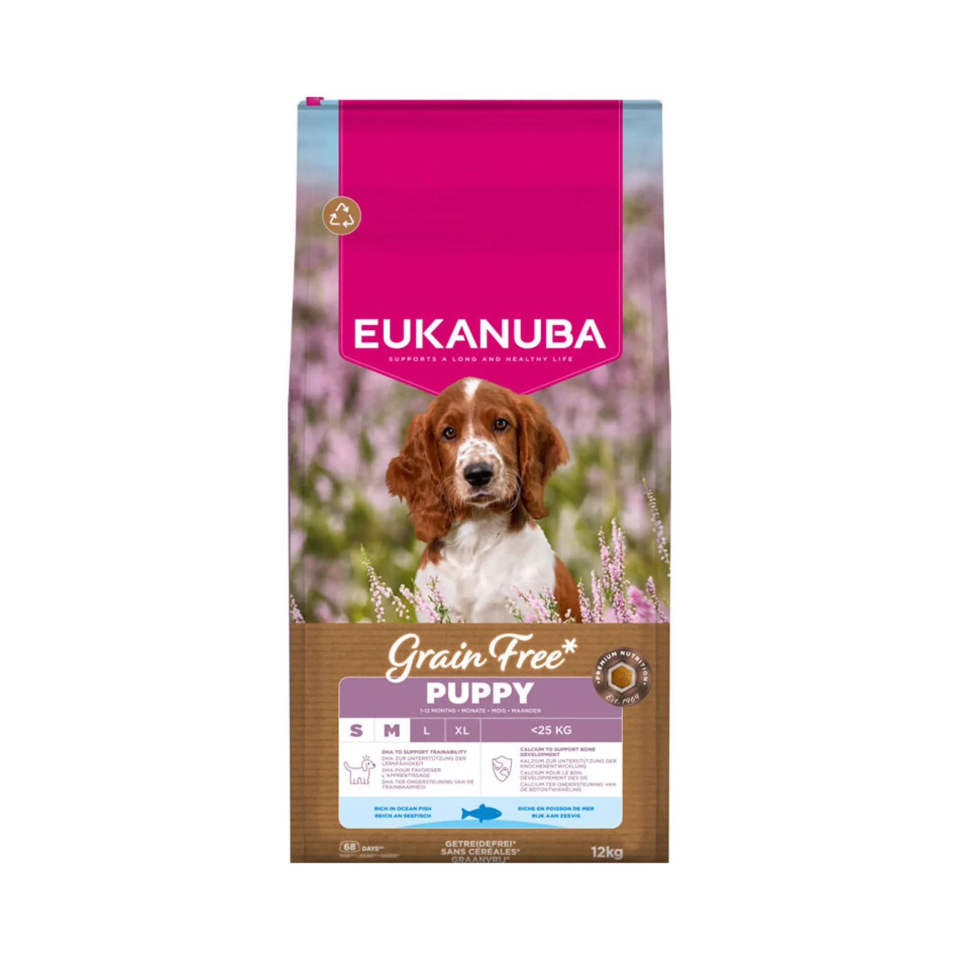 Eukanuba Dog Puppy Small/Medium Grainfree Cibo per Cani