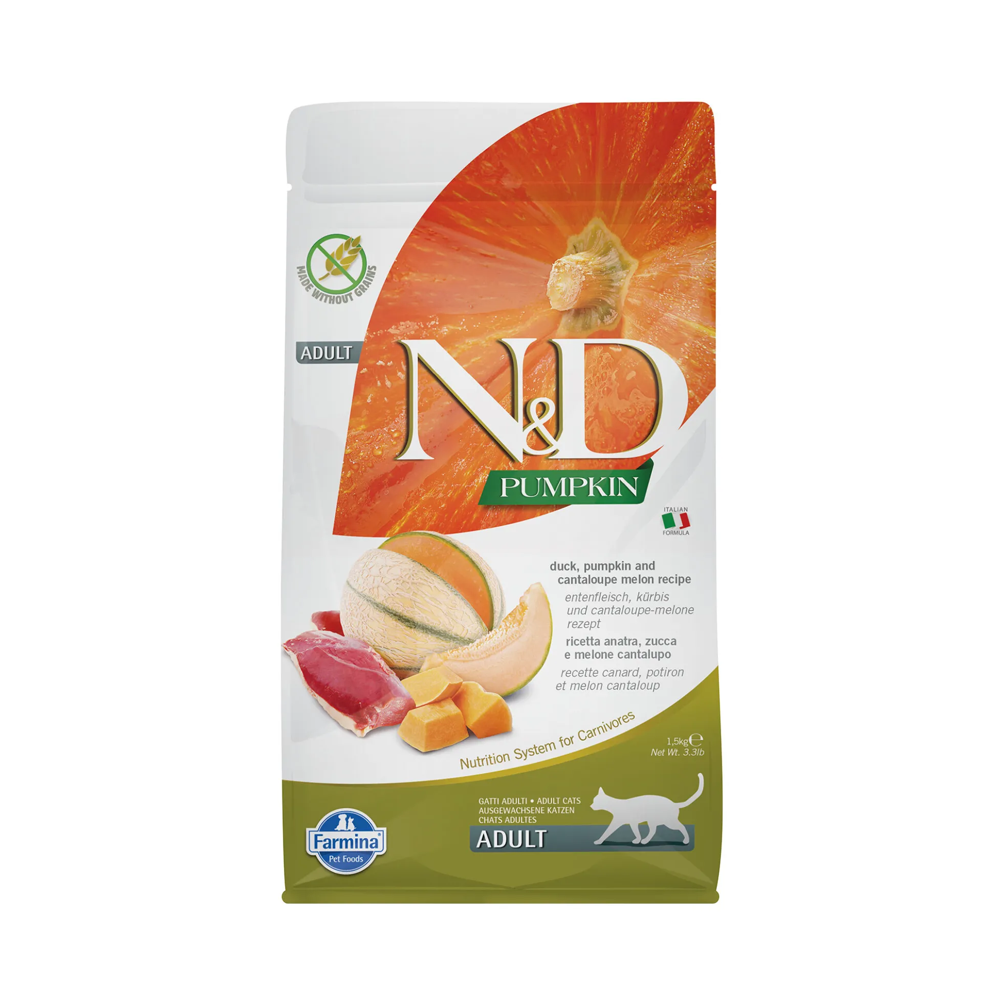 Farmina N&D Pumpkin Adult Cibo per gatti - Anatra