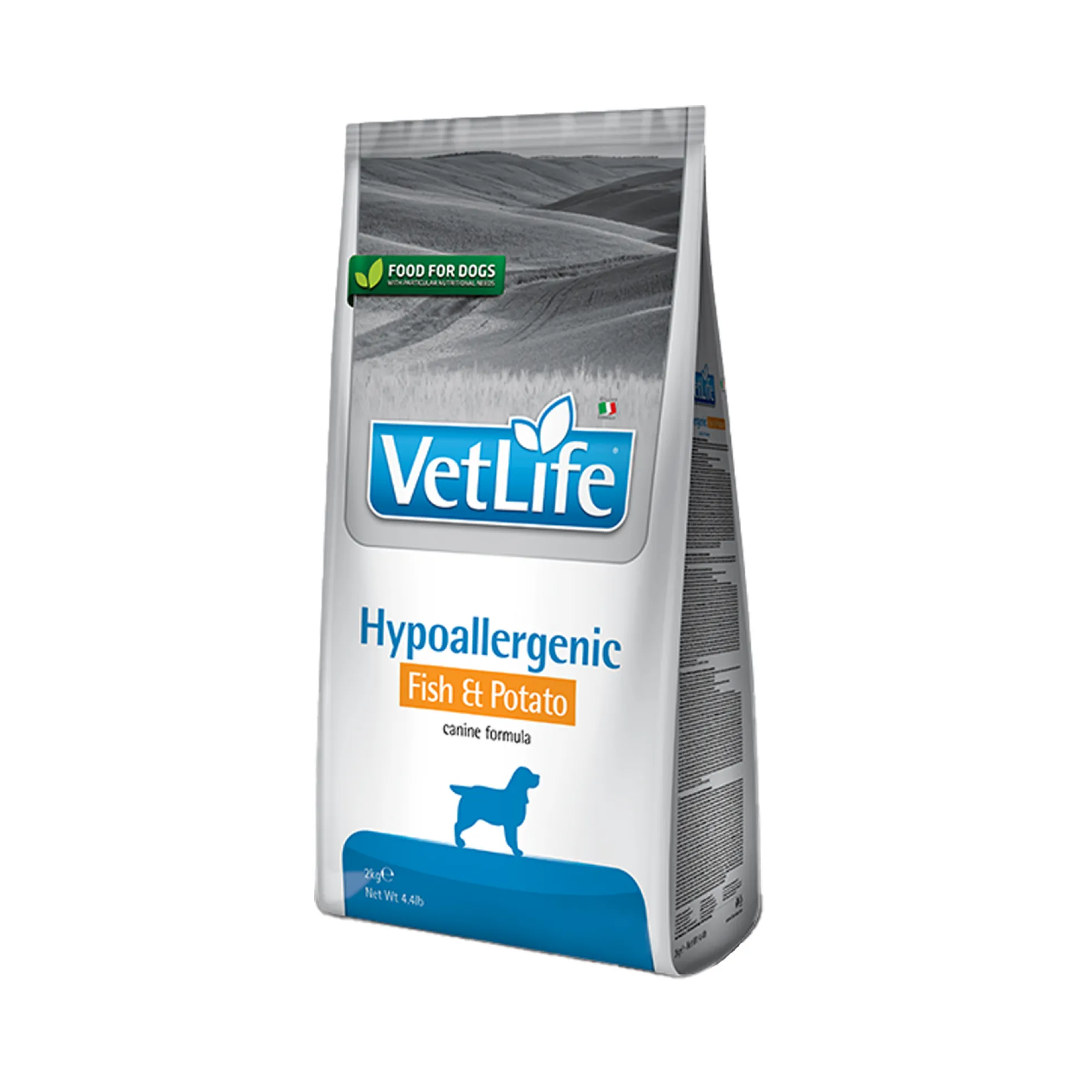 Farmina VetLife Hypoallergenic Pesce & Patate - Cibo per Cani
