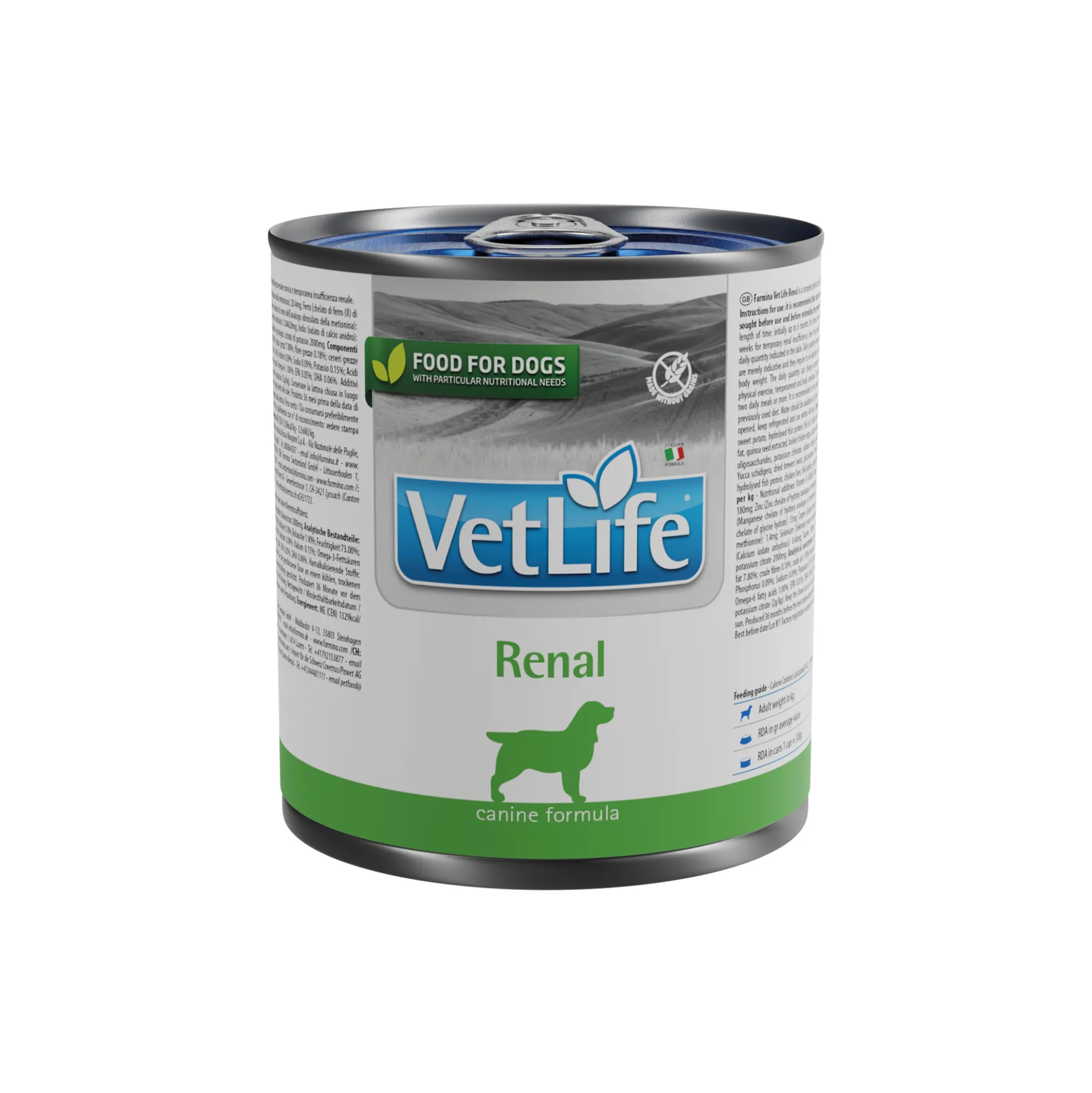 Farmina VetLife Renal - Cibo per Cani - Lattina