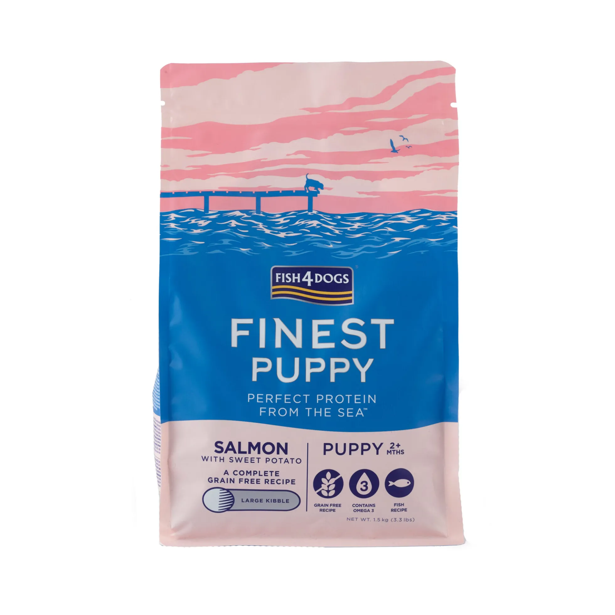 Fish4Dogs Finest Puppy Salmone con Patata Dolce