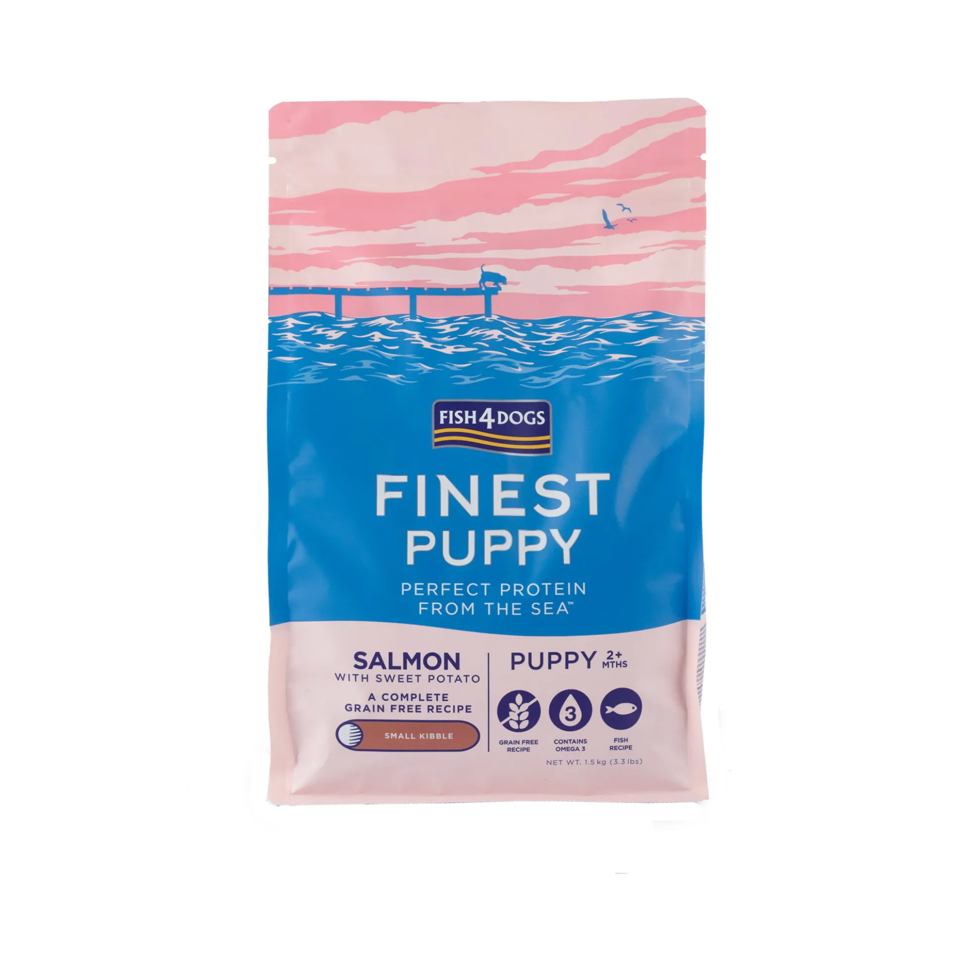 Fish4Dogs Finest Puppy Salmone con Patata Dolce