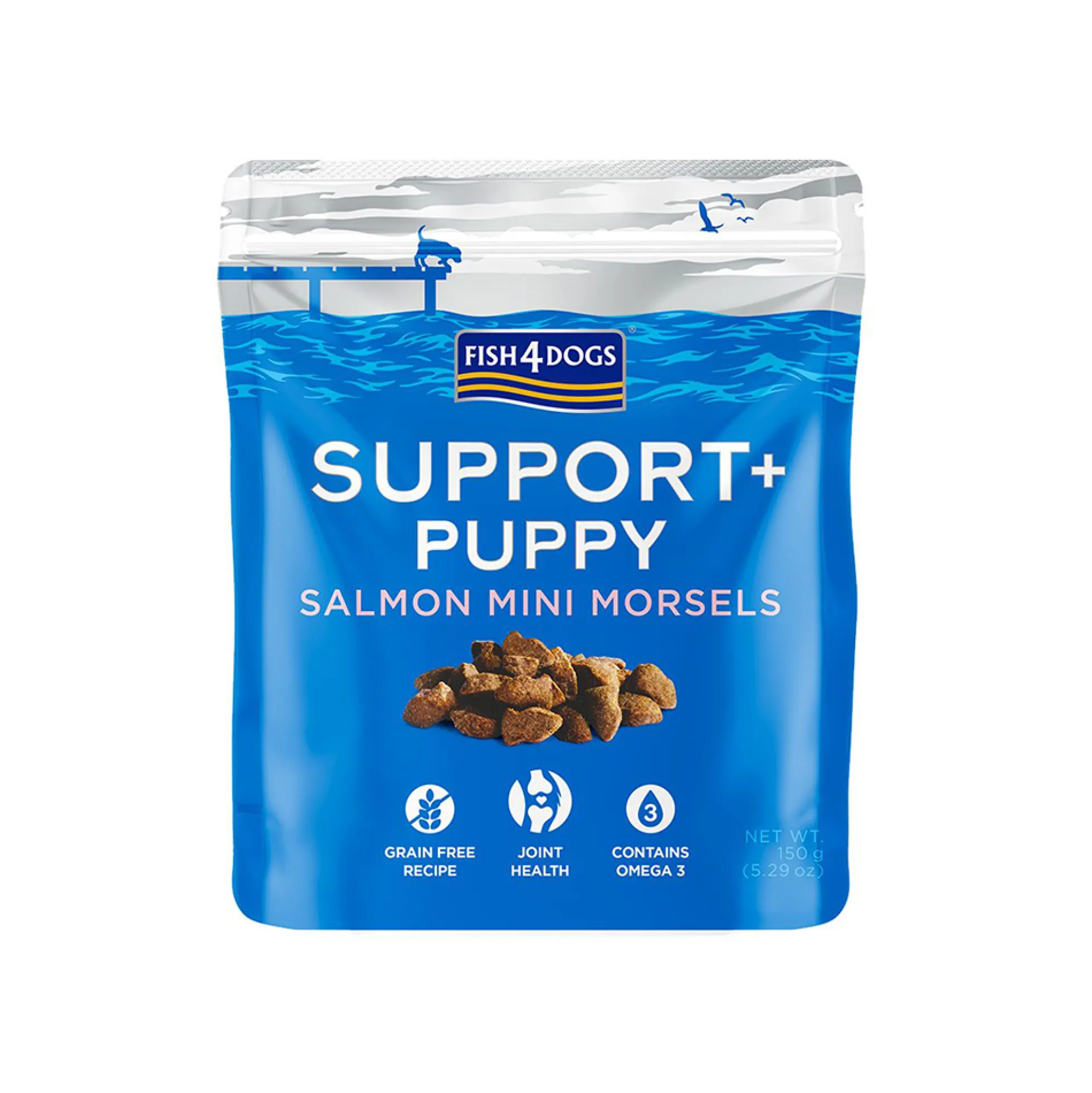 Fish4Dogs Support+ Puppy Salmon Mini Morsels