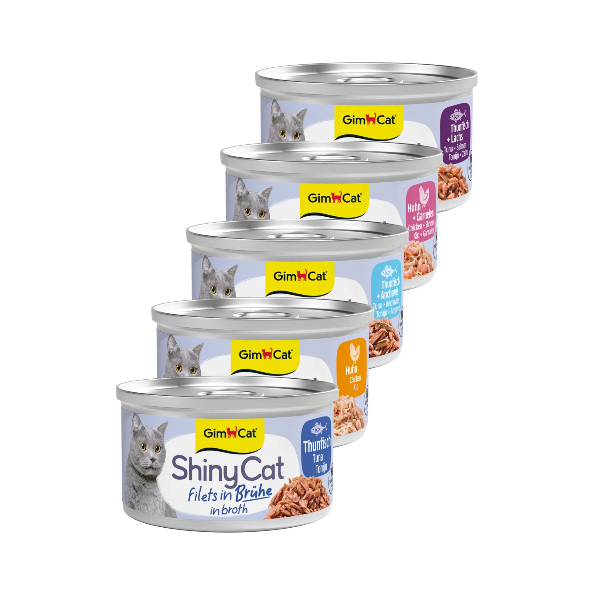 GimCat ShinyCat Filets in Broth