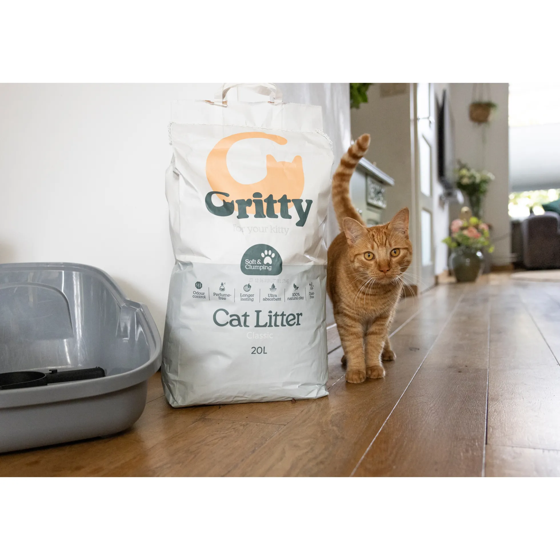 Gritty Lettiera per Gatti Agglomerante