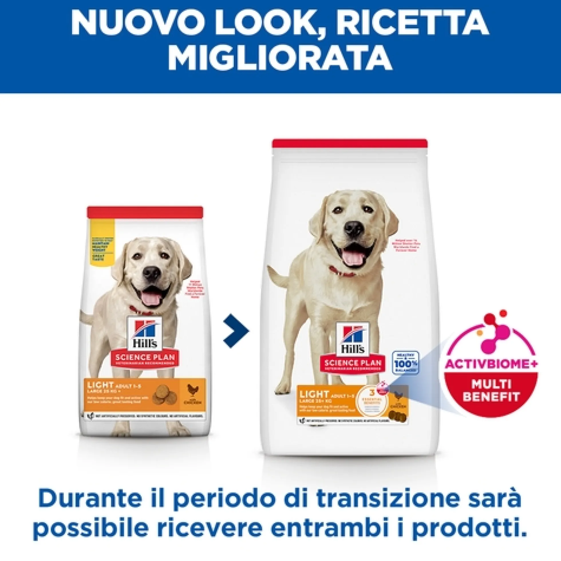 Hill's Science Plan - Large Breed - Adult - Light - Pollo