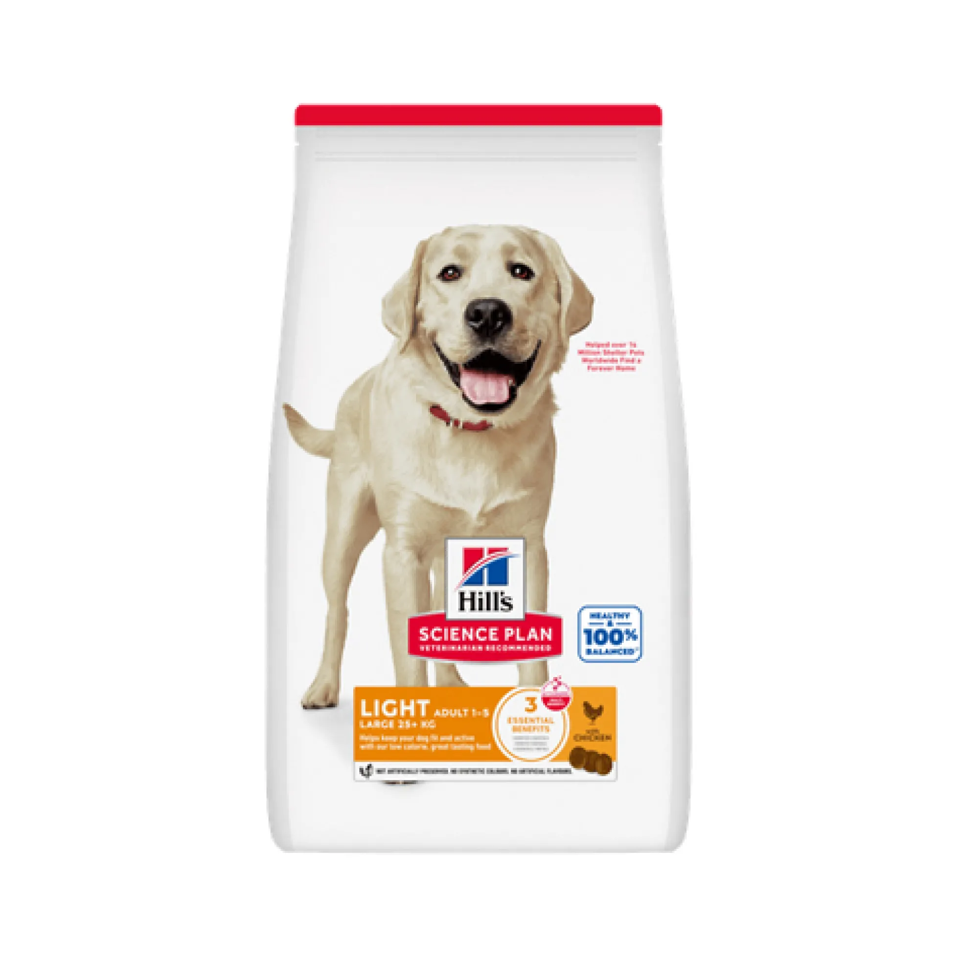 Hill's Science Plan - Large Breed - Adult - Light - Pollo