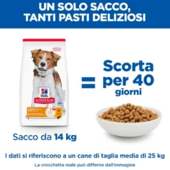 Hill's Science Plan - Medium - Adult - Light - Pollo