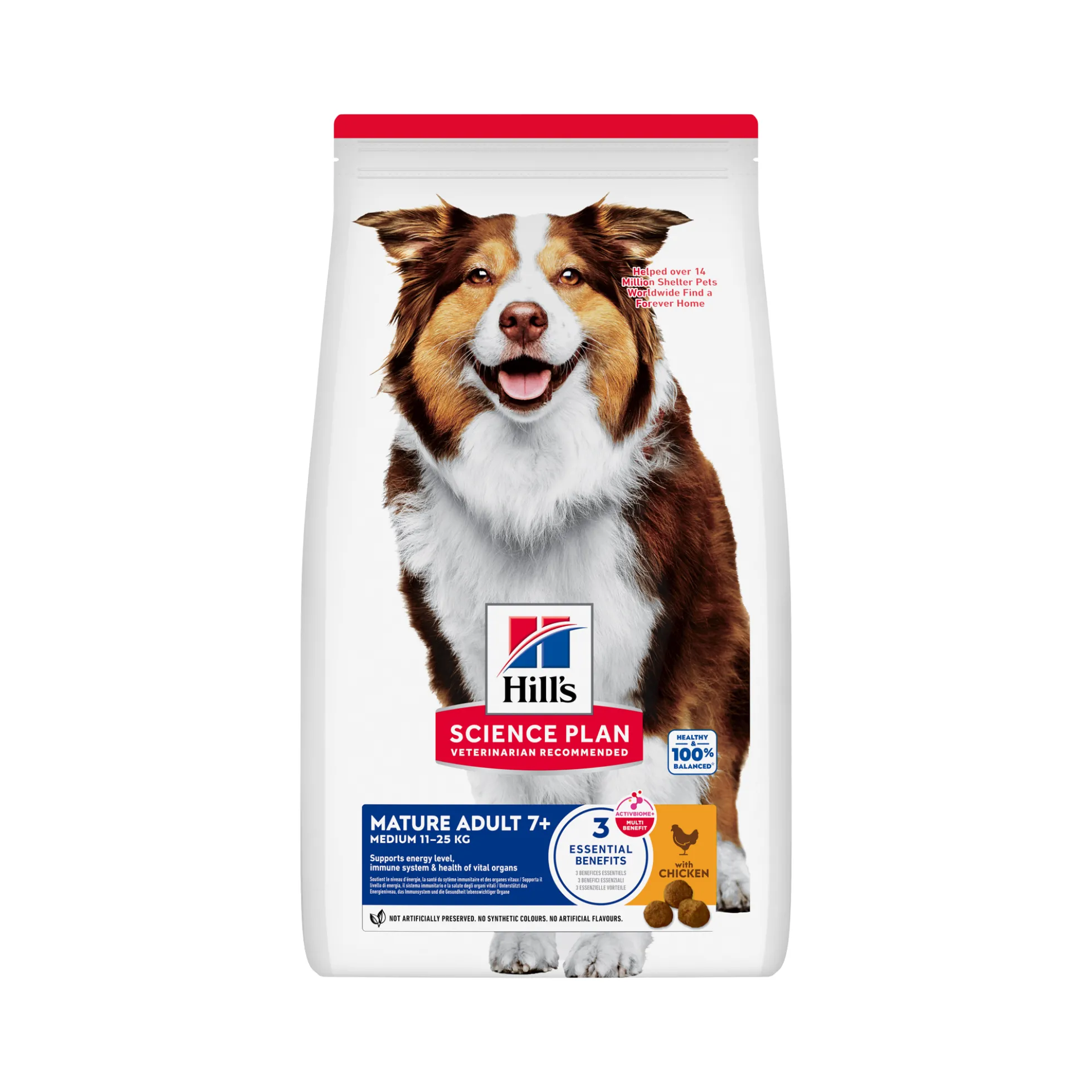 Hill's Science Plan - Medium - Mature Adult 7+ - Pollo