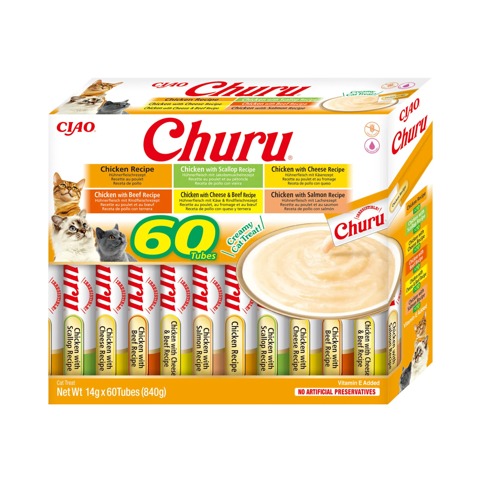 Inaba Churu Variety Box - 60 pezzi