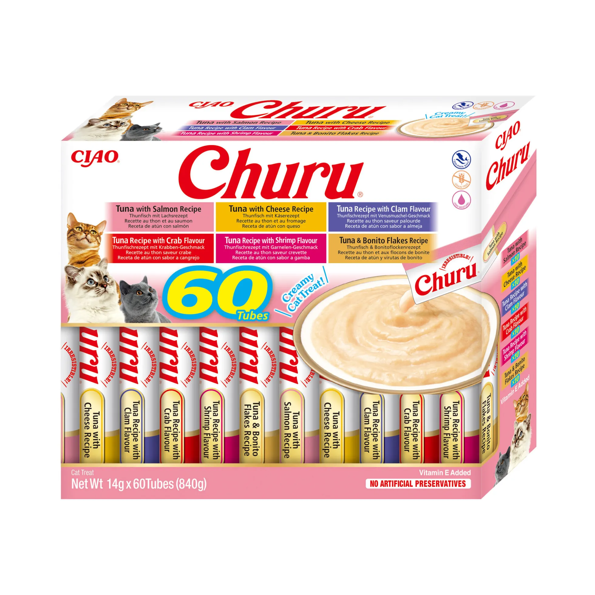 Inaba Churu Variety Box - 60 pezzi