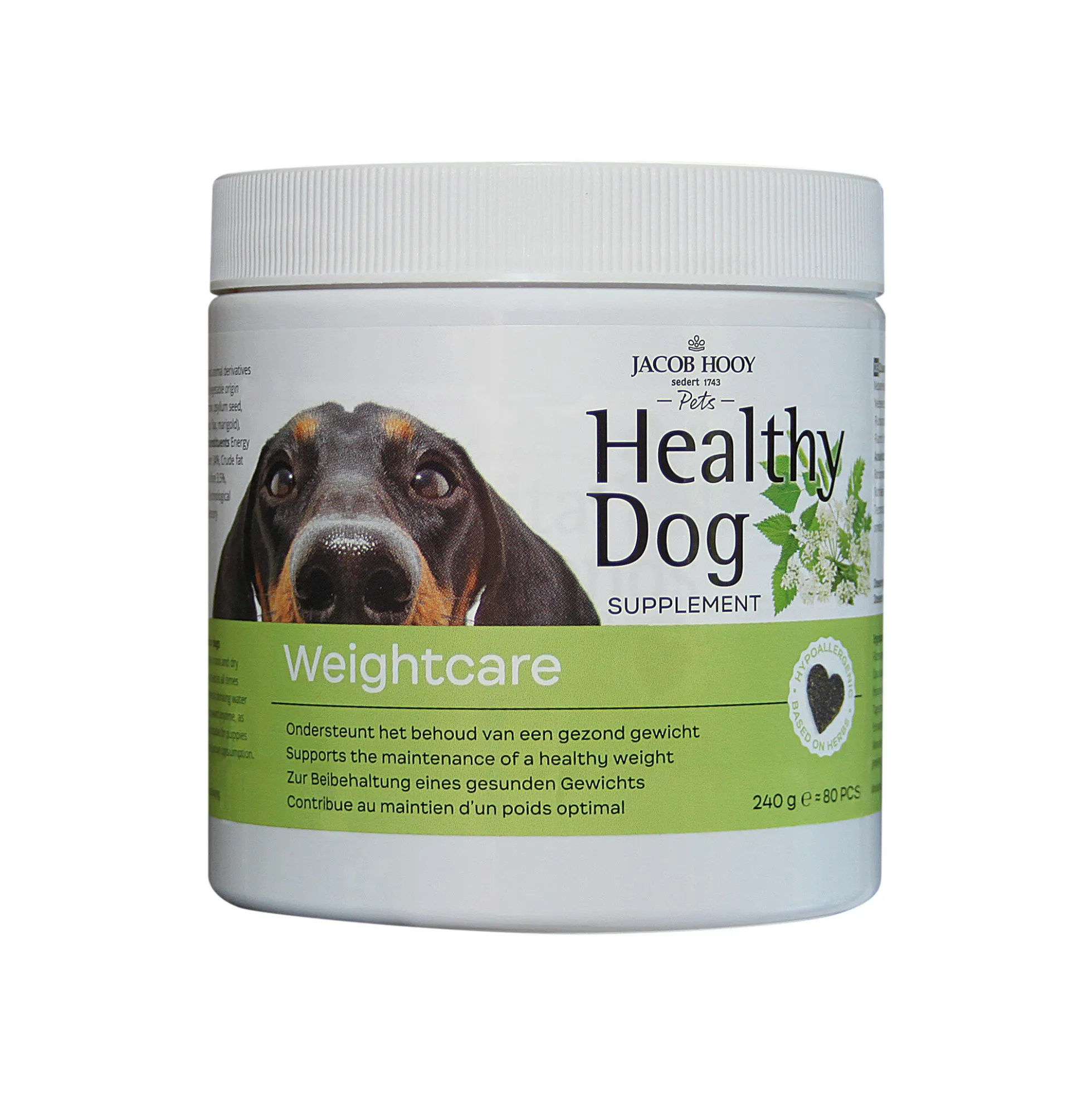Jacob Hooy Healthy Dog Weightcare
