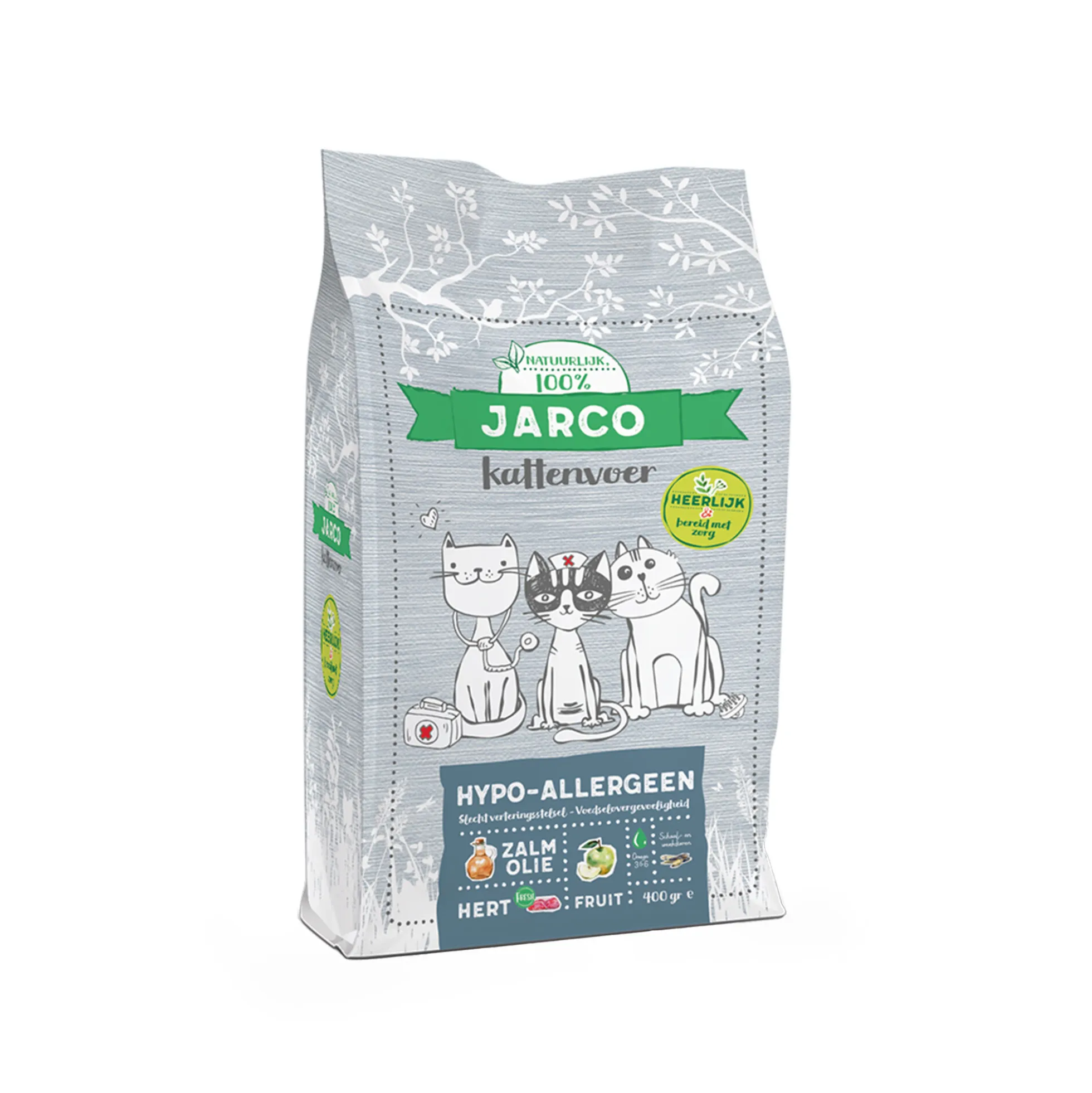 Jarco Natural Cat Hypoallergeen - Cibo per Gatti