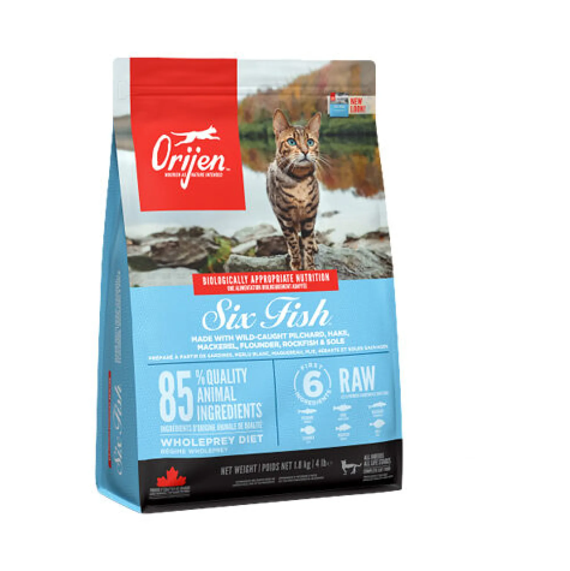 Orijen Six Fish Cat Whole Prey