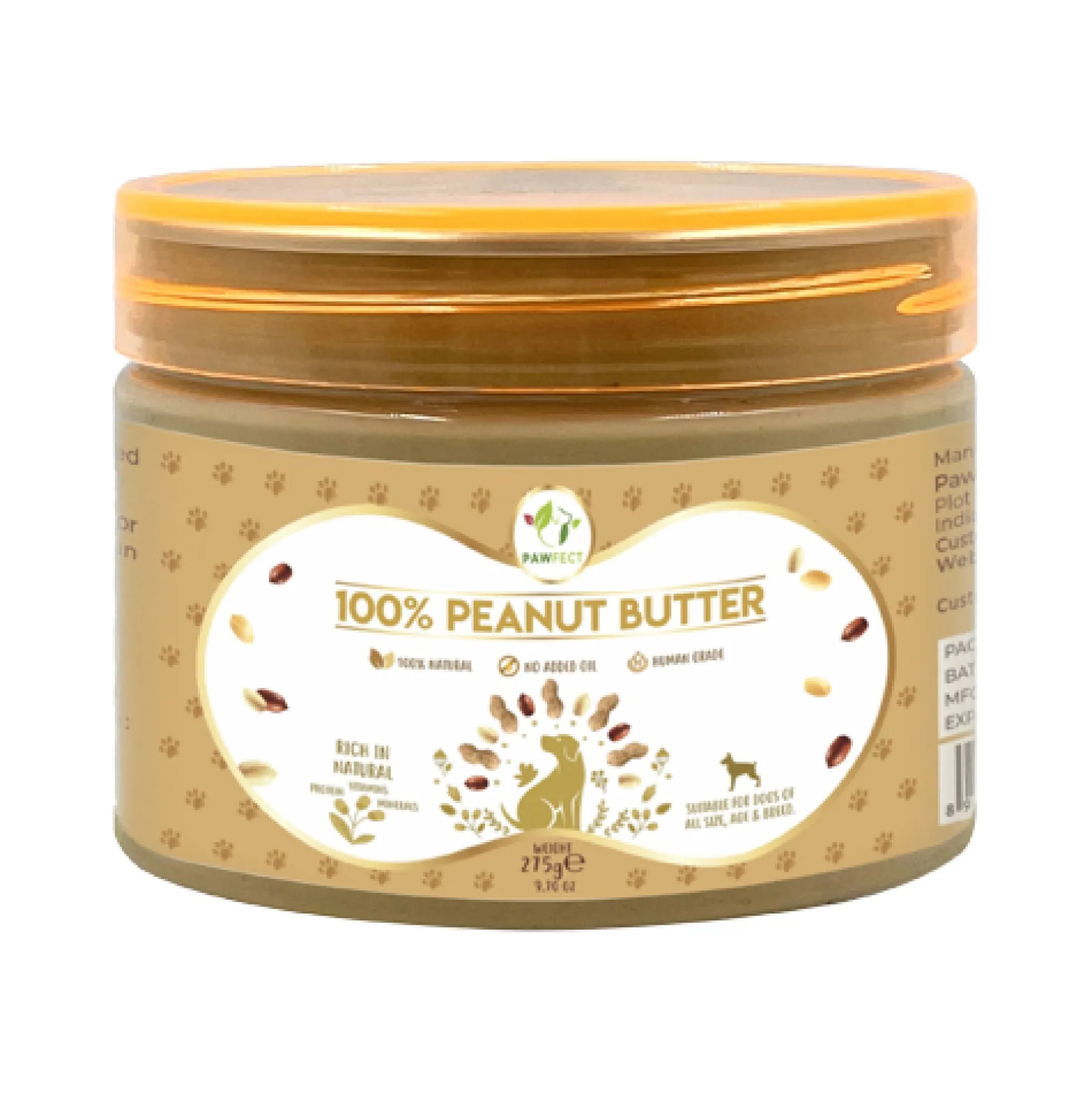Pawfect Peanut Butter Natural Cane