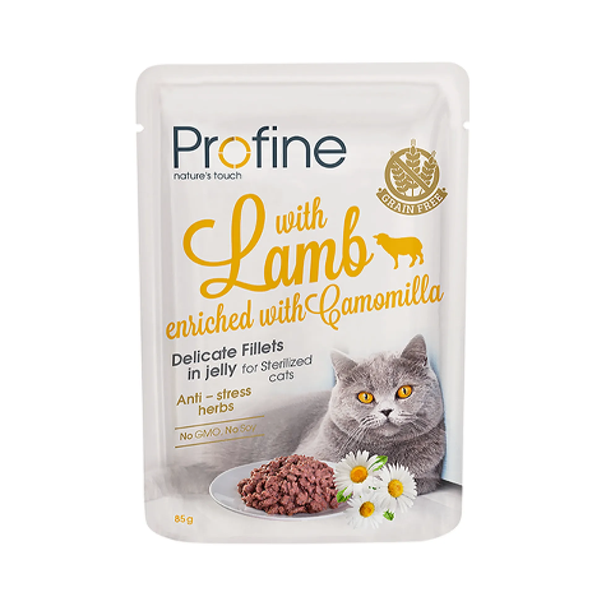 Profine Sterilised - Filets in Jelly - Cibo per Gatti - Agnello