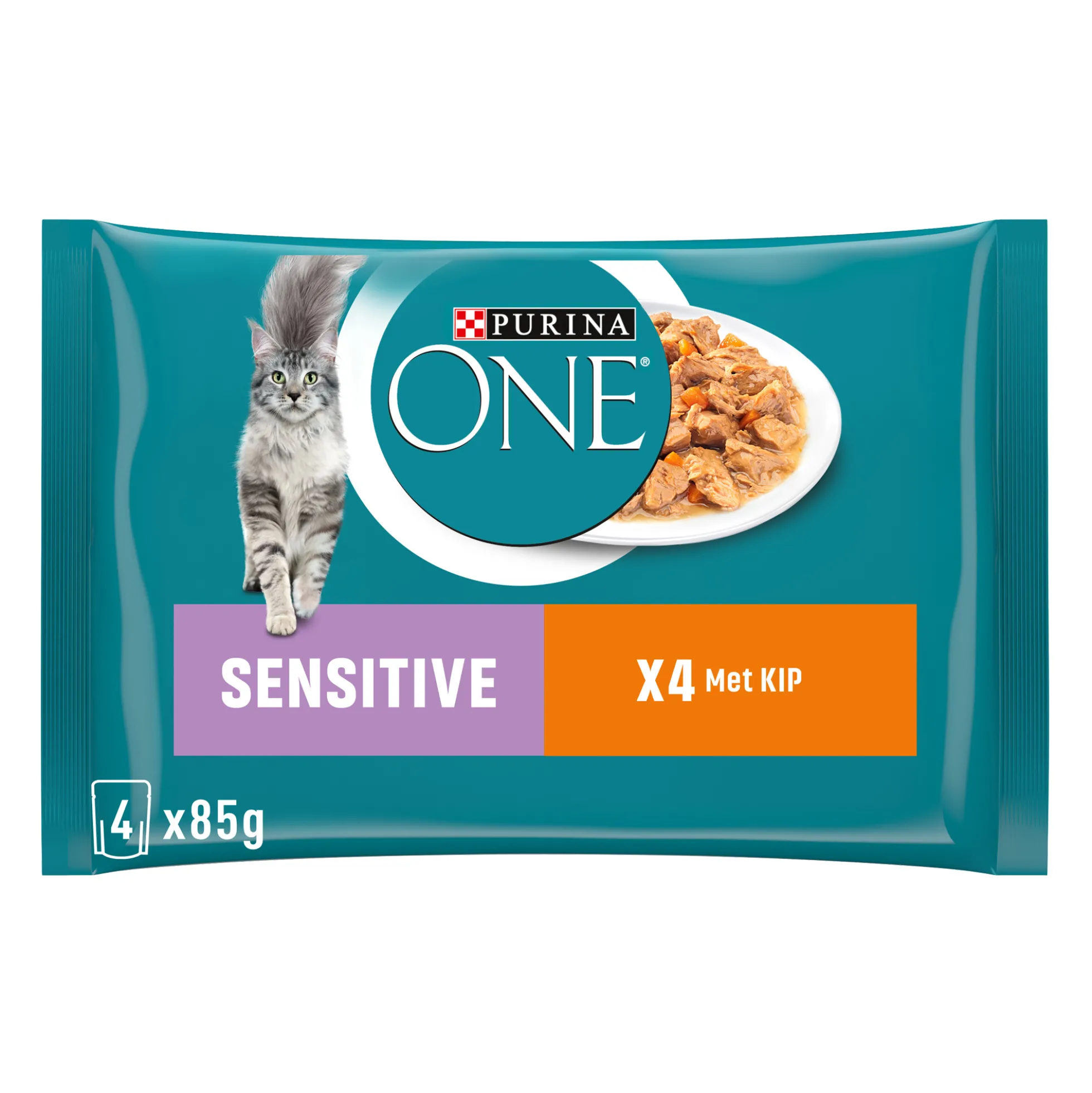 Purina ONE Sensitive Striscioline Tenere e Sottili in Salsa