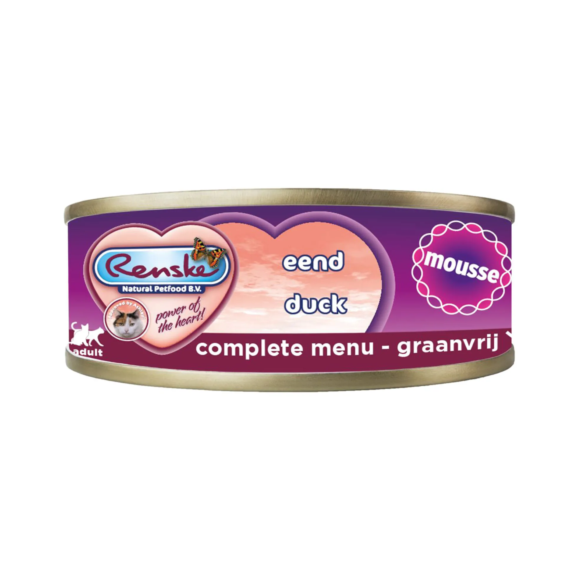 Renske Mousse Cibo Umido - Cibo per Gatti - Anatra