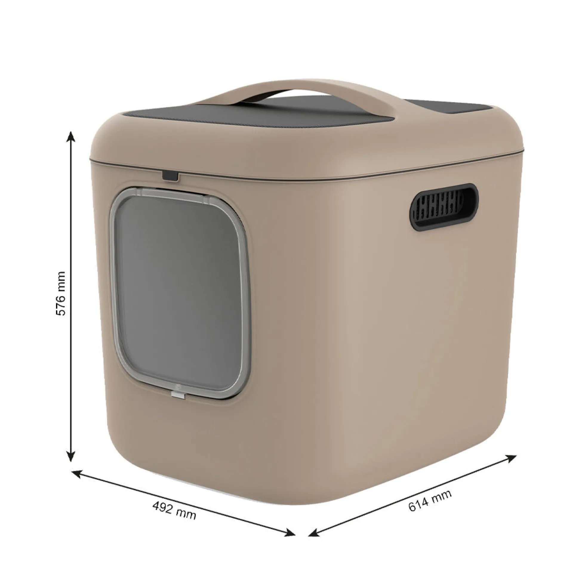 Rotho - Toilette per Gatti XL Biala
